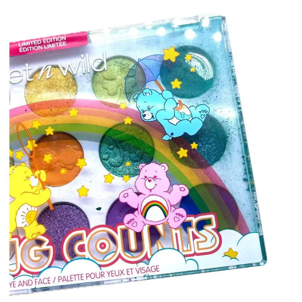 NEW Wet n Wild x Care Bears Caring Counts Eye Shadow Palette